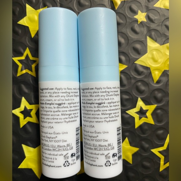 DRUNK ELEPHANT B Hydra Intensive Hydration Serum 🆕 mini x 2 - Picture 3 of 3